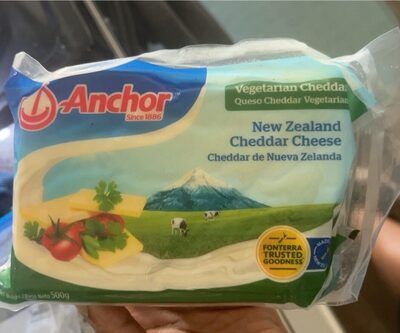 Anchor New Zealand Veg Cheese 500g