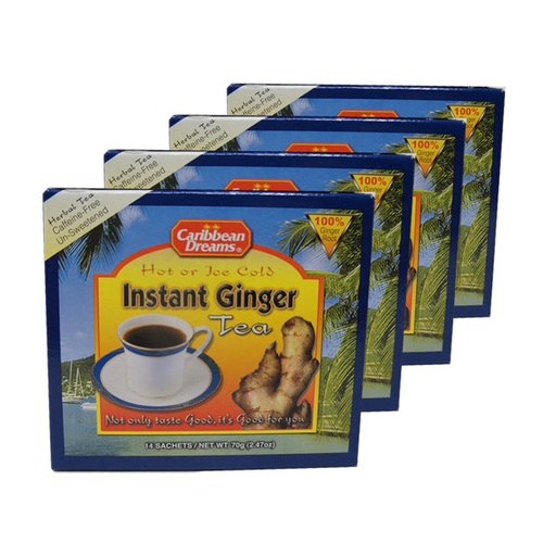 Caribbean Dream Instant Ginger Unsweetened 14pk