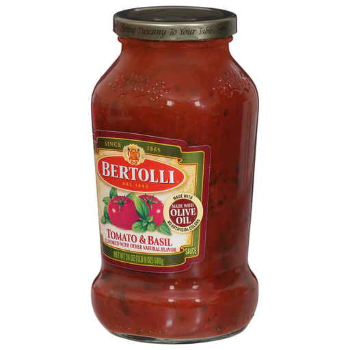Bertolli Sauce Tomato & Basil 24oz