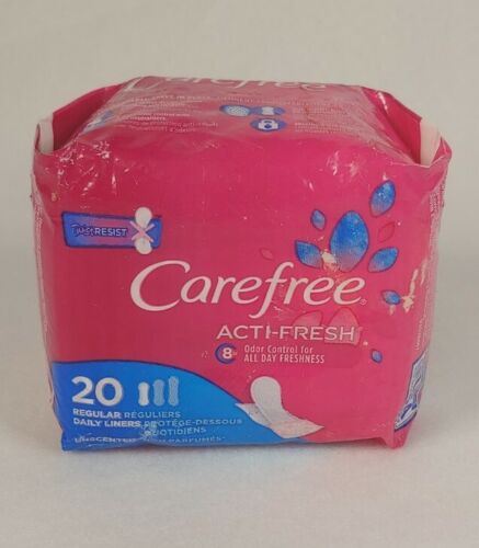 Carefree Acti-Fresh Body Shape Regular Liners Unscented 20s