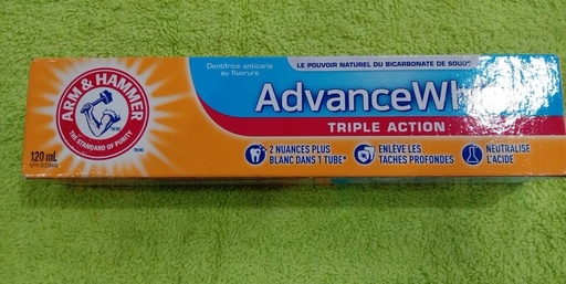 A&H Advance White 3 in 1 Power Winter Mint Toothpaste 120ml