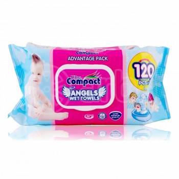 Angel Wet Towels Advantage Pack 120 pcs
